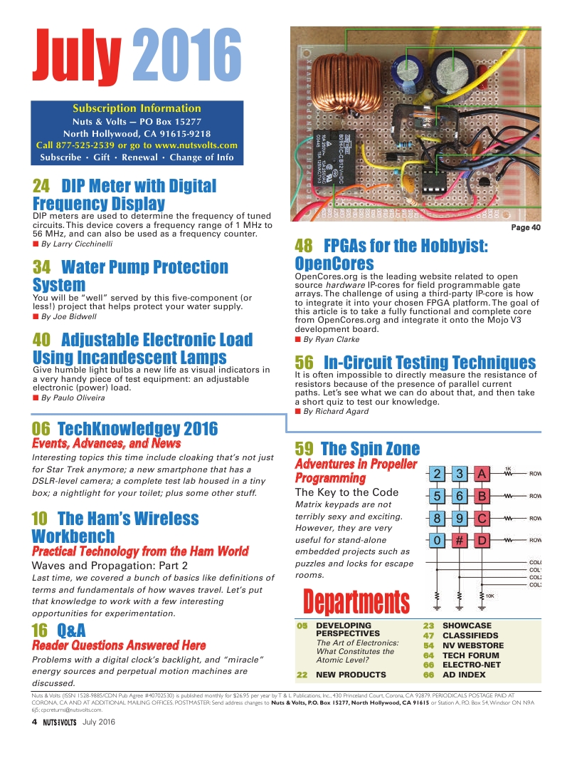 Nuts and Volts 2016-07